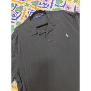 Polo Ralph Lauren Mens XXL Classic Fit Polo Shirt Charcoal Gray